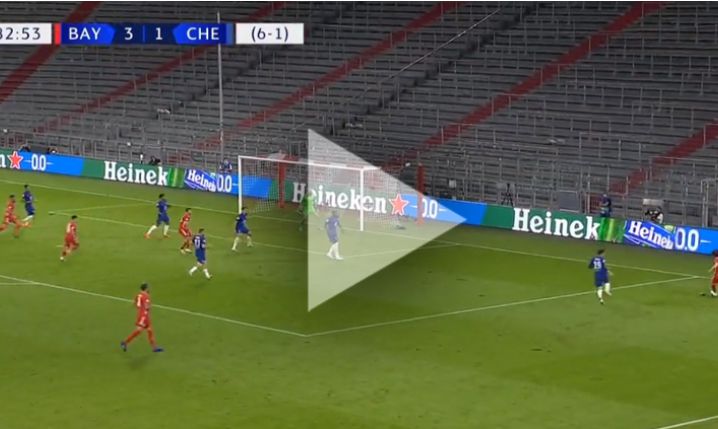 Lewandowski ŁADUJE GOLA na 4-1 z Chelsea w LM! [VIDEO]